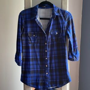 Papermoon three quarter sleeve blouse - stretchy